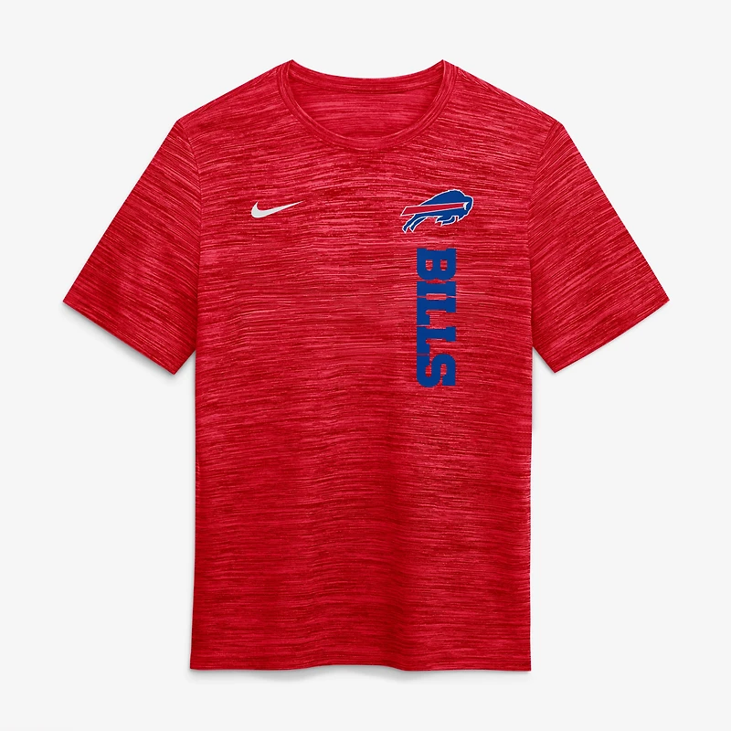 Men's Nike Red Buffalo Bills Velocity Dri-FIT T-Shirt