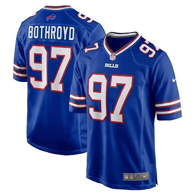 Maillot de match Nike Rondell Bothroyd Royal Buffalo Bills pour homme
