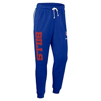 Men's Nike Royal Buffalo Bills 2025 Sideline Standard Issue Ground Game Dri-FIT Taper Pants