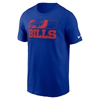 T-shirt Nike Royal Buffalo Bills Air Essential pour homme