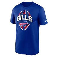 Men's Nike Royal Buffalo Bills Big & Tall Primetime Legend Icon Performance T-Shirt