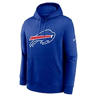 Sweat à capuche en polaire Nike Royal Buffalo Bills Club pour homme