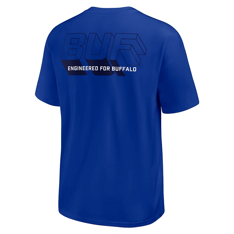 Men's Nike Royal Buffalo Bills Dominate The Game Essential Max90 T-Shirt