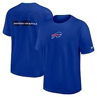 T-shirt Nike Royal Buffalo Bills Dominate The Game Essential Max90 pour homme