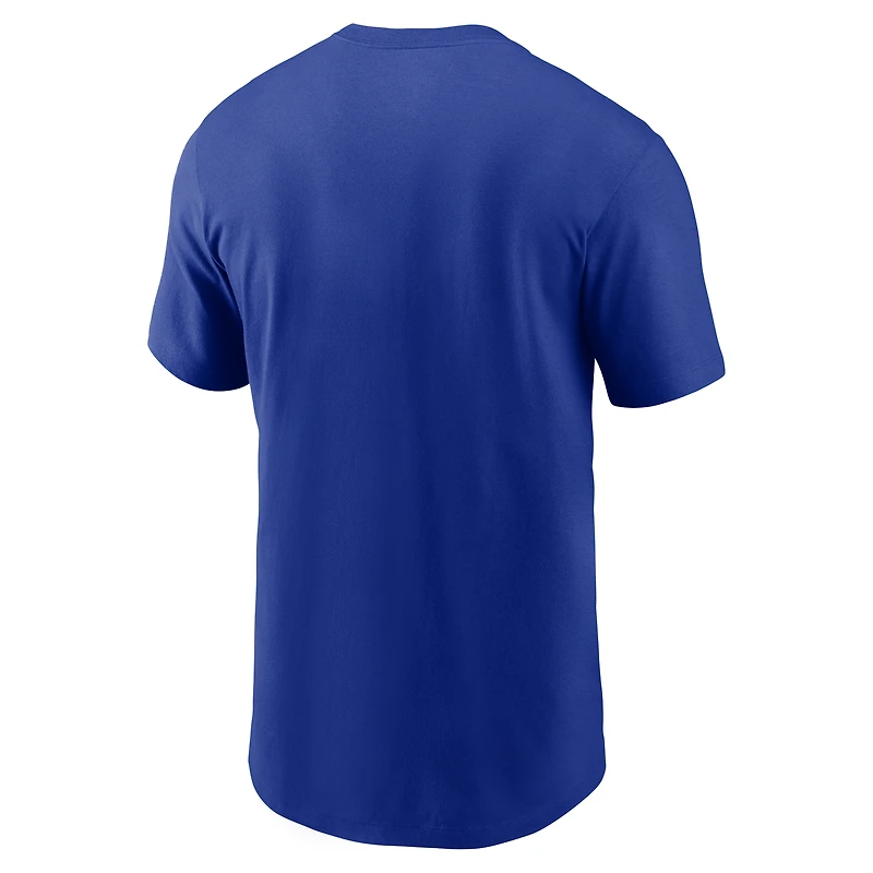 Men's Nike Royal Buffalo Bills Essential Logo T-Shirt