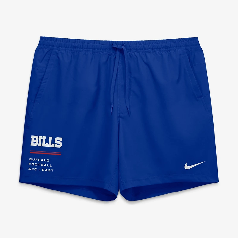 Men's Nike Royal Buffalo Bills Form Dri-FIT Shorts