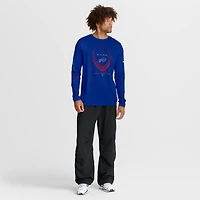 T-shirt à manches longues Nike Royal Buffalo Bills Legend Icon Dri-FIT pour homme