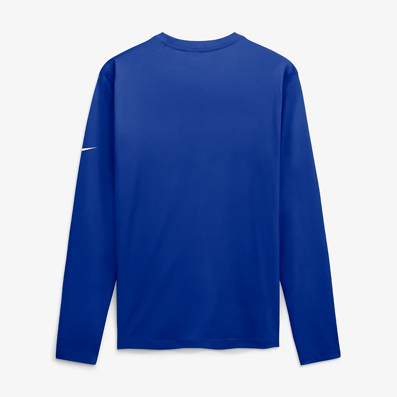 T-shirt à manches longues Nike Royal Buffalo Bills Legend Icon Dri-FIT pour homme