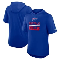 T-shirt à capuche Nike Royal Buffalo Bills Lockup Tri-Blend pour homme