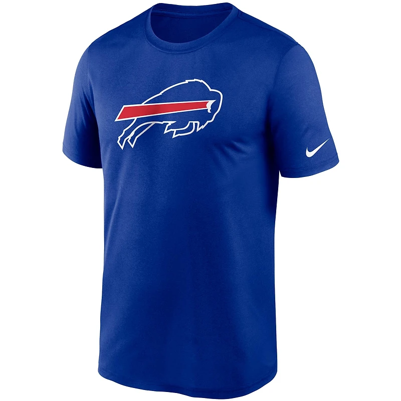 T-shirt de performance Nike Royal Buffalo Bills Logo Essential Legend pour homme