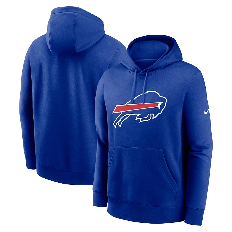 Men's Nike Royal Buffalo Bills Primetime Club Logo Hoodie
