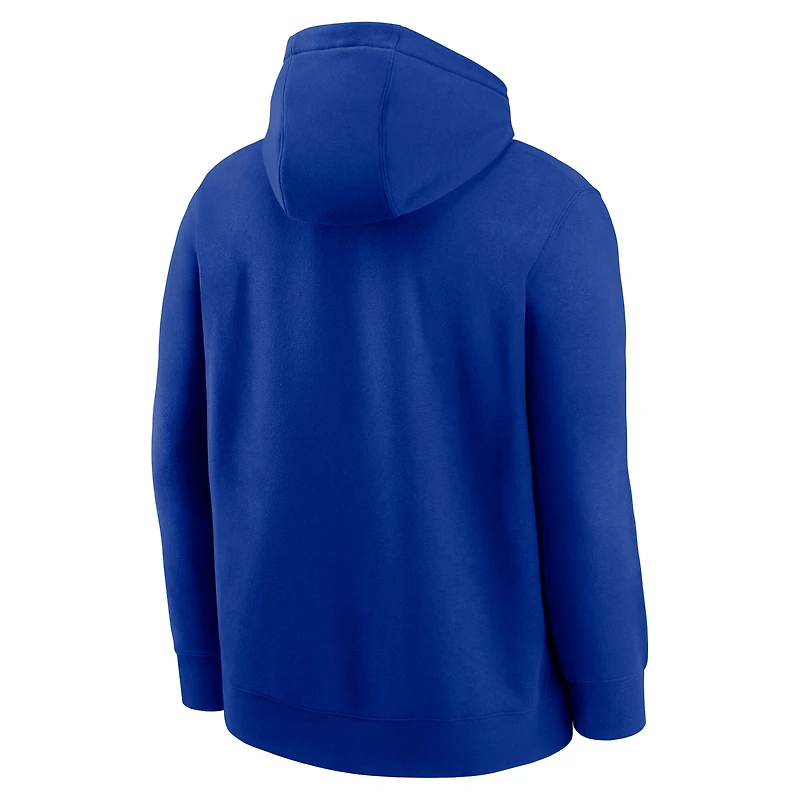 Men's Nike Royal Buffalo Bills Rewind Club Pullover Hoodie