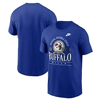 T-shirt essentiel Nike Royal Buffalo Bills Rewind pour homme