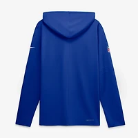 T-shirt à manches longues et capuche Nike Royal Buffalo Bills Sideline Dri-FIT pour homme