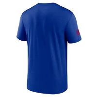 Men's Nike Royal Buffalo Bills Sideline Legend Performance T-Shirt