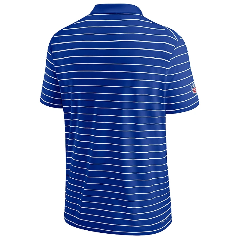 Polo Nike Royal Buffalo Bills Sideline Lock Up Victory Performance pour homme