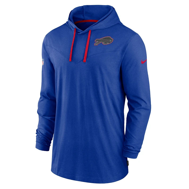 Men's Nike Royal Buffalo Bills Sideline Pop Performance - Pullover Hoodie