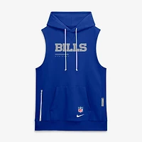 Men's Nike Royal Buffalo Bills Sideline Standard Issue Dri-FIT Sleeveless Hoodie