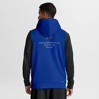 Men's Nike Royal Buffalo Bills Sideline Standard Issue Dri-FIT Sleeveless Hoodie