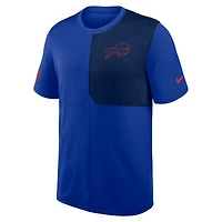 Men's Nike Royal Buffalo Bills Sideline UV Dri-Fit Coach Shirt