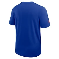 Men's Nike Royal Buffalo Bills Sideline UV Dri-Fit Coach Shirt