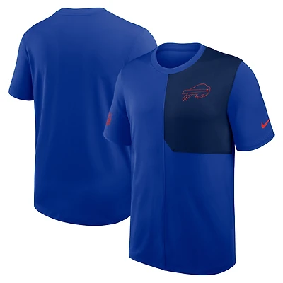 Men's Nike Royal Buffalo Bills Sideline UV Dri-Fit Coach Shirt