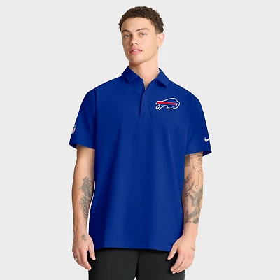 Men's Nike Royal Buffalo Bills Sideline Woven Dri-FIT Polo