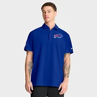 Men's Nike Royal Buffalo Bills Sideline Woven Dri-FIT Polo