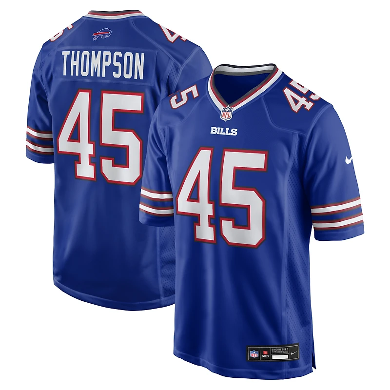 Men's Nike Shaq Thompson  Royal Buffalo Bills Team Game Jersey