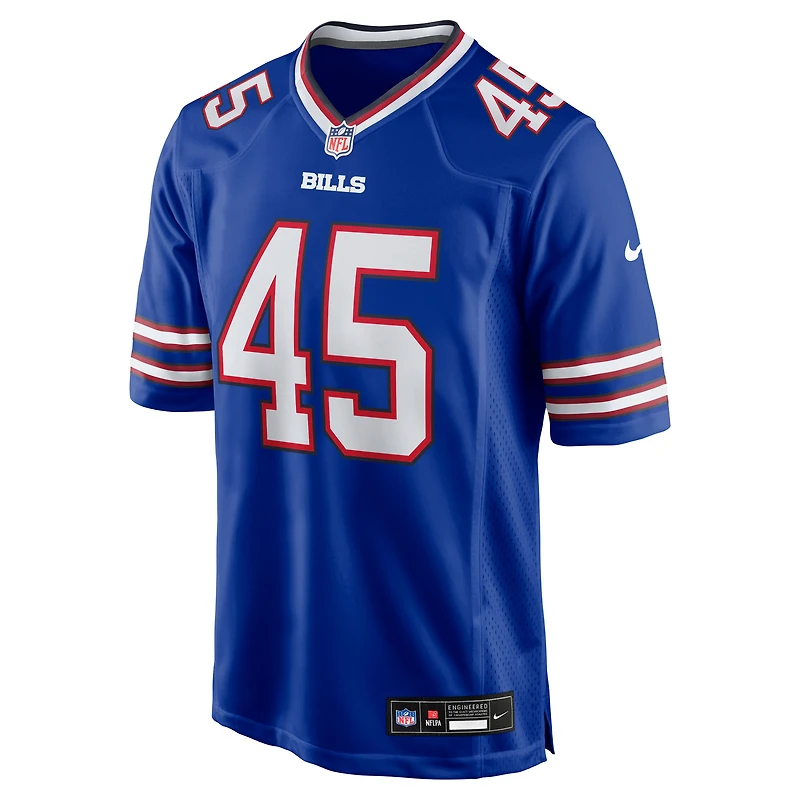 Maillot de match Nike Shaq Thompson Royal Buffalo Bills pour homme