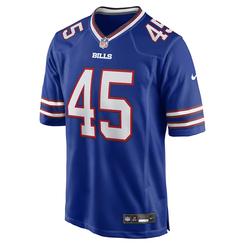 Men's Nike Shaq Thompson  Royal Buffalo Bills Team Game Jersey