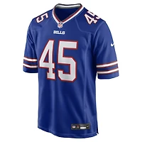 Men's Nike Shaq Thompson  Royal Buffalo Bills Team Game Jersey