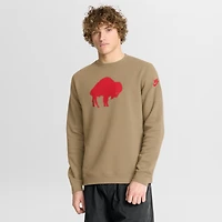 Men's Nike Tan Buffalo Bills Swing Pass Rewind Club Pullover Sweatshirt