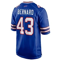 Maillot Nike Terrel Bernard Royal Buffalo Bills Game Player pour homme