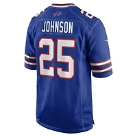 FTF BILLS ROYAL NIKE MAILLOT DE COULEUR L'ÉQUIPE POUR HOMMES JERMENGME