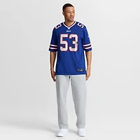 Men's Nike Tyrel Dodson Royal Buffalo Bills Game Player Jersey