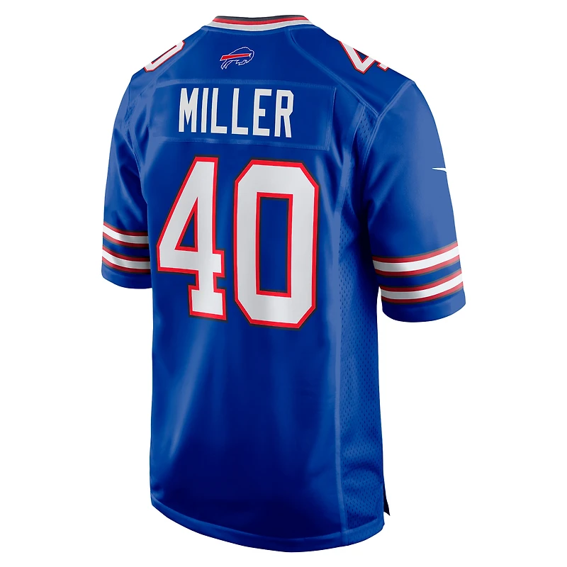 Nike Von Miller Royal Buffalo Bills pour homme - Maillot de jeu joueur