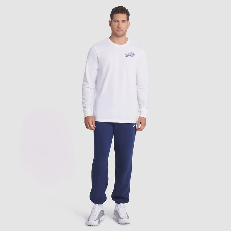 T-shirt Nike à manches longues essentiel Buffalo Bills 2025 Collection Rivalries pour homme