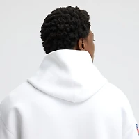 Sweat à capuche oversize en polaire technique Nike Buffalo Bills blanc, collection 2025 Rivalries, pour homme