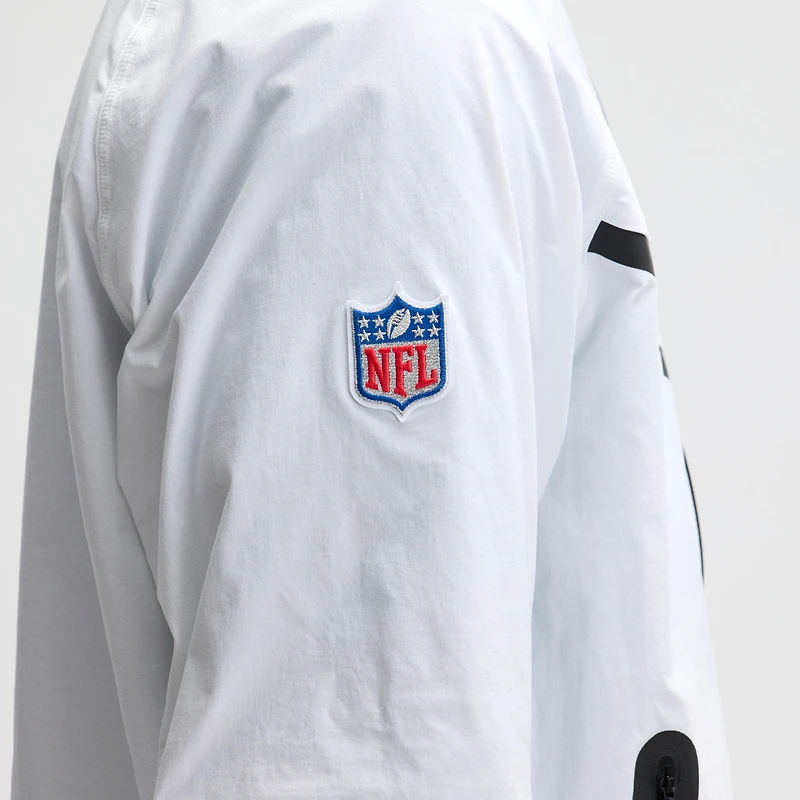 Men's Nike White Buffalo Bills 2025 Rivalries Collection Tech Raglan Full-Zip Jacket