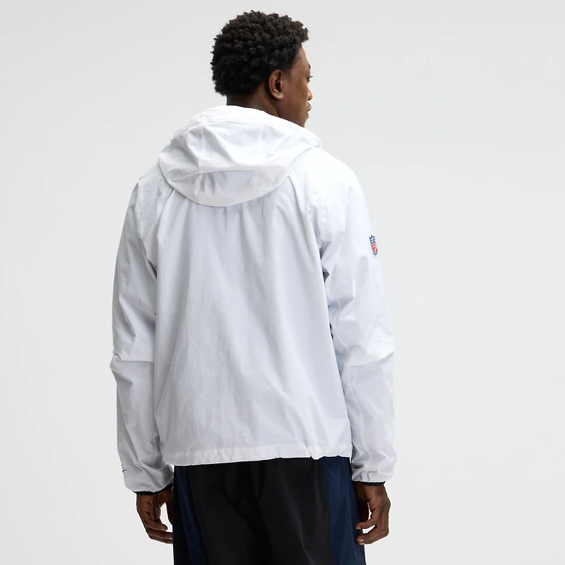Veste Nike blanche Buffalo Bills 2025 Rivalries Collection Tech Raglan entièrement zippée pour homme