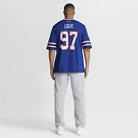 Maillot de match d'équipe Nike Zion Logue Royal Buffalo Bills pour homme