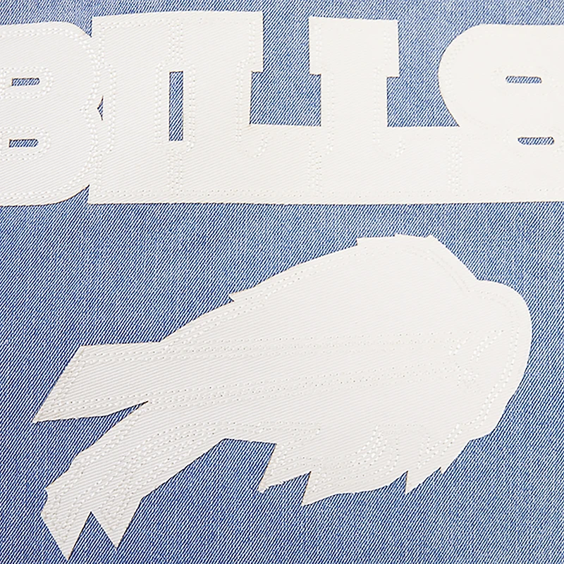 Veste universitaire à bouton-pression Pro Standard Denim Buffalo Bills Varsity Blues pour hommes