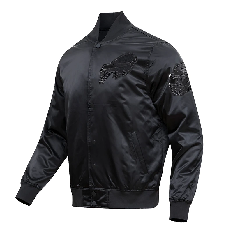 Veste à bouton-pression complète Pro Standard Josh Allen pour hommes des Buffalo Bills, noire