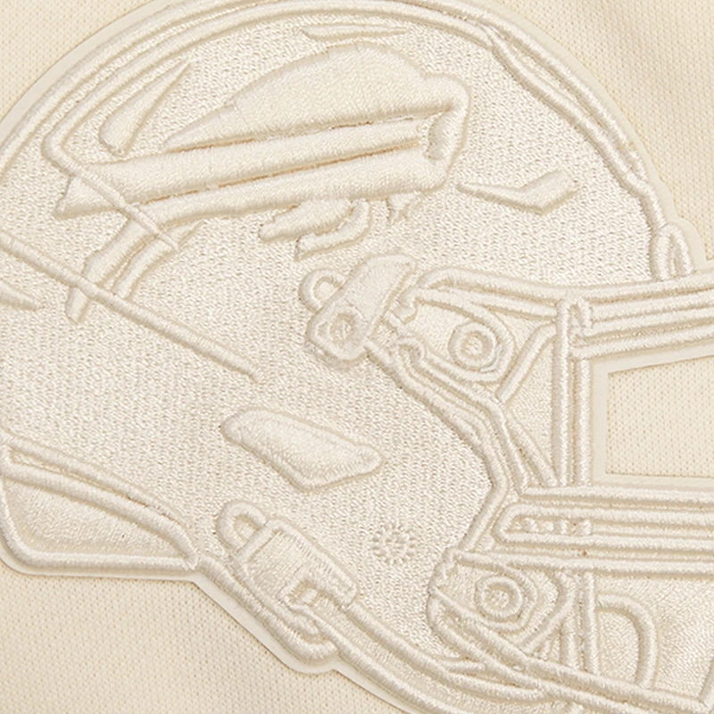 Sweat à capuche Pro Standard pour hommes Josh Allen crème Buffalo Bills nom et numéro du joueur