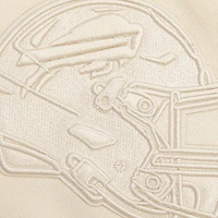 Sweat à capuche Pro Standard pour hommes Josh Allen crème Buffalo Bills nom et numéro du joueur