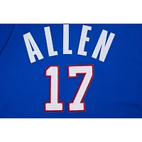 Sweat à capuche Pro Standard pour homme Josh Allen, joueur des Royal Buffalo Bills, avec nom et numéro.