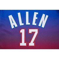 Men's Pro Standard Josh Allen Royal Buffalo Bills Player Name & Number Ombre Mesh T-Shirt