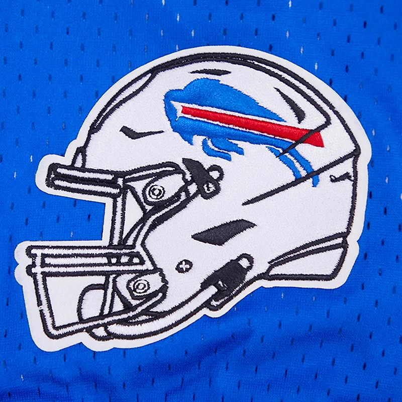 Men's Pro Standard Josh Allen Royal Buffalo Bills Player Name & Number Ombre Mesh T-Shirt