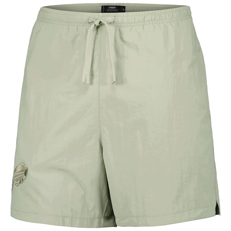 Men's Pro Standard  Light Green Buffalo Bills Neutrals 2.0 Woven Shorts